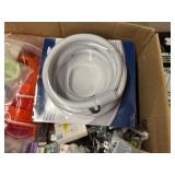 Mega Lot of Electronics, Plumbing Repair Pieces, Misc Hardware, Bike Stand, Chicken Feeding Apparatus, Plus More, most in Original Packaging