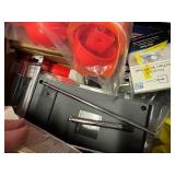 Mega Lot of Electronics, Plumbing Repair Pieces, Misc Hardware, Bike Stand, Chicken Feeding Apparatus, Plus More, most in Original Packaging