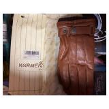 Large Lot of Personal Care, Decor, Books-Fifty Shades of Gray Book Set, Soap, Face Oil, Scented Room Sprays, Hand Sanitizer, Face Shields, New Leather Gloves, Glass Golf Bookends and More