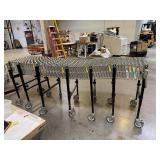 Uline Best Flex 200 Skate Wheel Expandable/Portable Conveyor