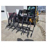 Wolverine Hydraulic Hay/Log Grapple 72"