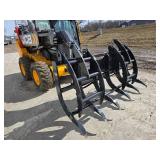 Wolverine Hydraulic Hay/Log Grapple 72"