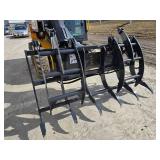 Wolverine Hydraulic Hay/Log Grapple 72"