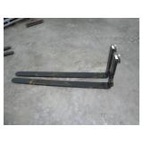 Pallet Fork Set Heavy 60"