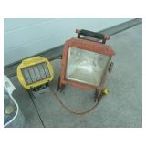 Shop Work Lights & Electrical Plugs