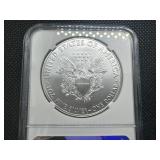 2017 1 Oz. Silver American Eagle NGC MS69
