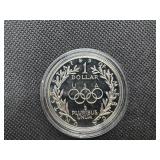 1888-S Proof Olympic Silver Commem. Dollar