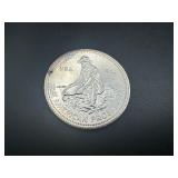 1982 BU 1 Oz. Silver Engelhard Prospector -- Hard to Find!