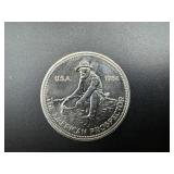 1984 BU 1 Oz. Silver Engelhard Prospector -- Hard to Find!