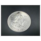 1984 BU 1 Oz. Silver Engelhard Prospector -- Hard to Find!