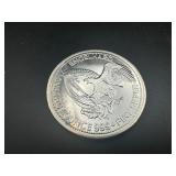 1984 BU 1 Oz. Silver Engelhard Prospector -- Hard to Find!