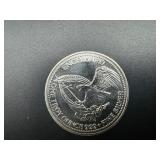 1985 BU 1 Oz. Silver Engelhard Prospector -- Hard to Find!