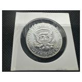 1964 90% Silver BU Kennedy Half Dollar --  Great Mint Luster!