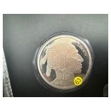 2015 Five Ounce .999 Silver Buffalo Round