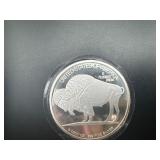 2015 Five Ounce .999 Silver Buffalo Round