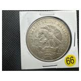 1968 Mexican Olympic Silver 25 Peso Coin
