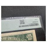 $10 1934A Blue Seal Silver Certificate PMG Graded 30 in Very Fine Condition - High Quality Bill!!