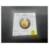 1987  $5.00 Gold Eagle (1/10 Ounce) of .999 Gold