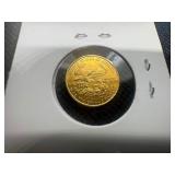 1987  $5.00 Gold Eagle (1/10 Ounce) of .999 Gold