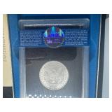 GSA Uncirculated 1884 Carson City Morgan Dollar NGC MS64 with Original Box and COA