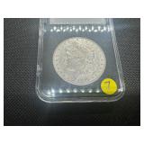 1879 Morgan Silver Dollar Marked BU When Purchased