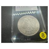 1879-O Morgan Silver Dollar Marked AU When Purchased