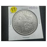 1880 Morgan Silver Dollar