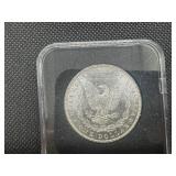 1881 Morgan Silver Dollar Marked BU When Purchased