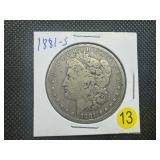 1881-S Morgan Silver Dollar