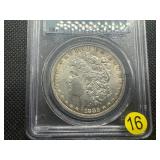 1883-O Morgan Silver Dollar PCGS MS63