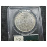 1884-O Morgan Silver Dollar PCGS MS63 Old Holder