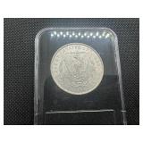 1885 Morgan Silver Dollar Marked BU When Purchased