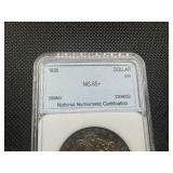 1886 Morgan Silver Dollar NMC MS65+ Great Purple Toning!!