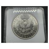 1886 Morgan Silver Dollar NMC MS65+ Great Purple Toning!!