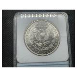 1886 Morgan Silver Dollar NMC MS65+ Great Purple Toning!!