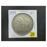 1898 Morgan Silver Dollar Marked XF When Purchased