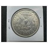 1889 Morgan Silver Dollar Marked AU When Purchased