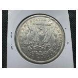 1889 Morgan Silver Dollar Marked AU When Purchased