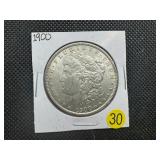 1900 High Grade Morgan Silver Dollar