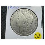 1901-O Morgan Silver Dollar