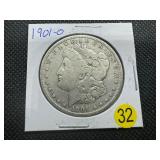 1901-O Morgan Silver Dollar