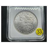 1902-O Morgan Silver Dollar NMC MS65