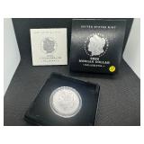 2023 Philadelphia Morgan Silver Dollar in Original Mint Package with COA
