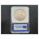 1922 Peace Silver Dollar IGS AU55