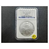 2006-W Early Releases 1 Oz. Silver American Eagle NGC MS69