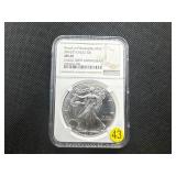 2016-P  30th Anniv. 1 Oz. Silver American Eagle NGC MS69