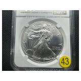 2016-P  30th Anniv. 1 Oz. Silver American Eagle NGC MS69