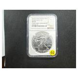2016-S  30th Anniv. 1 Oz. Silver American Eagle NGC MS69