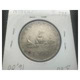 Silver Italy 1964 500 Lire