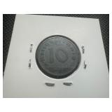 1940 Germany 10 Reichspfennig